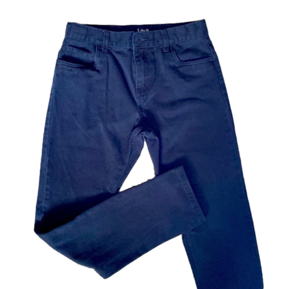 🎈$5 Find! YOUTH Black Slim Jeans. 16 adjustable waist.